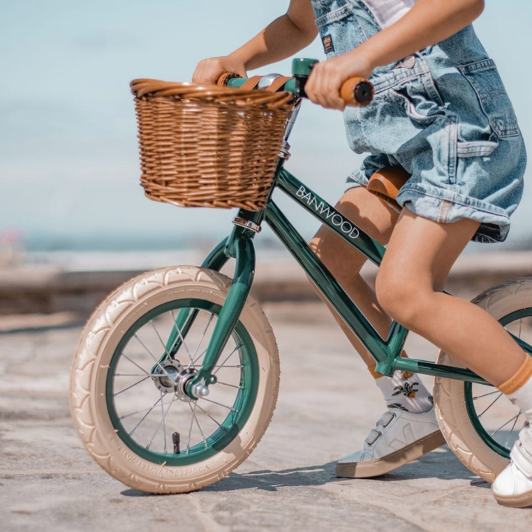 Banwood bērnu skrejritenis First Go Green, Balance bike, zaļš