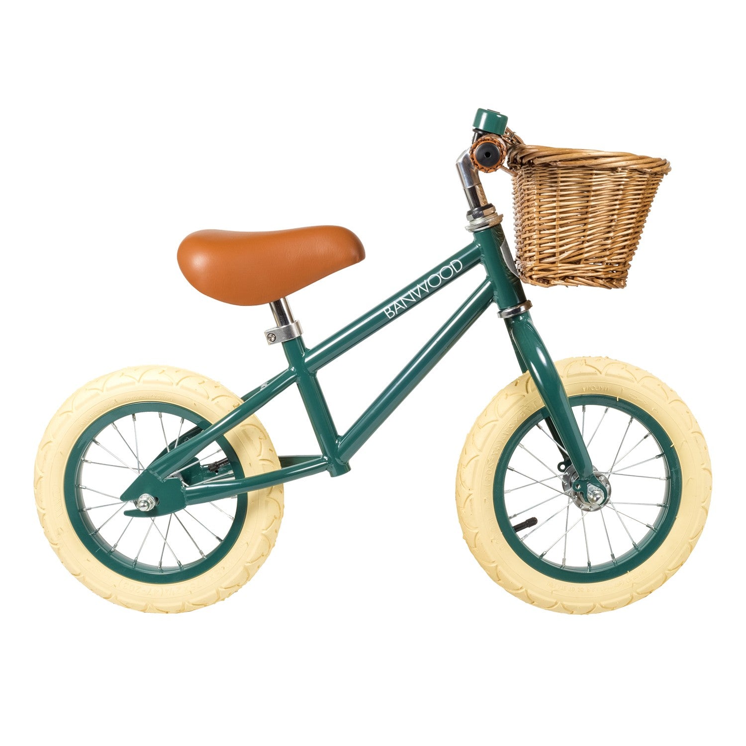 Bērnuskrejritenisargrozu,BalanceBikeFirstGo,Green,Banwood-SAŅEMRĪT