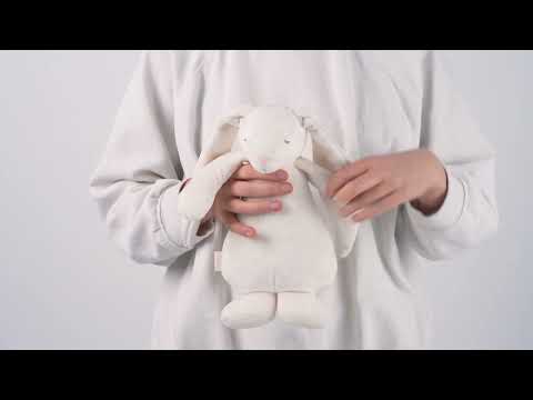 Video - Moonie zaķis Organic Humming Bunny, Silver